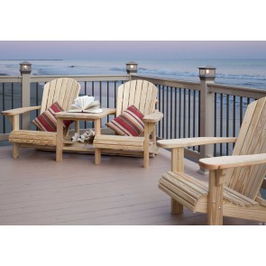 Poly Lumber Classic Adirondack Settee and Chair